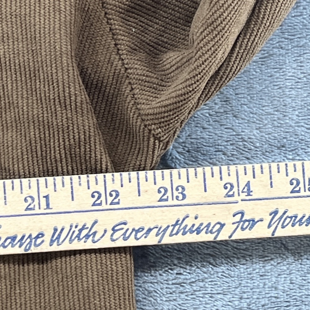 Delova Verona Corduroy Tracksuit Set - Brown 2pc Zip Jacket and Pants Size 4 - Picture 5 of 14
